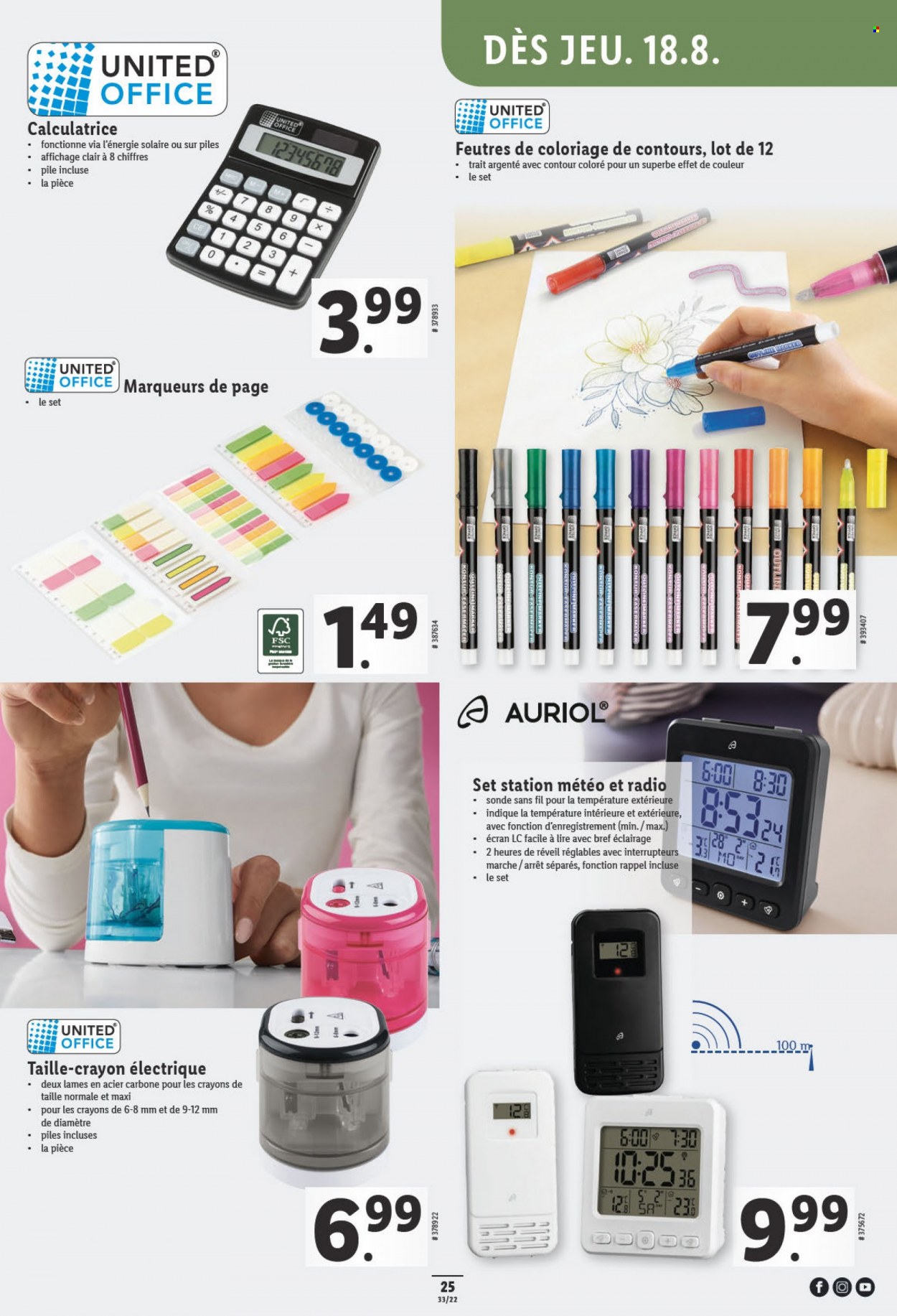 Volantino Lidl - 18.8.2022 - 24.8.2022. Pagina 25