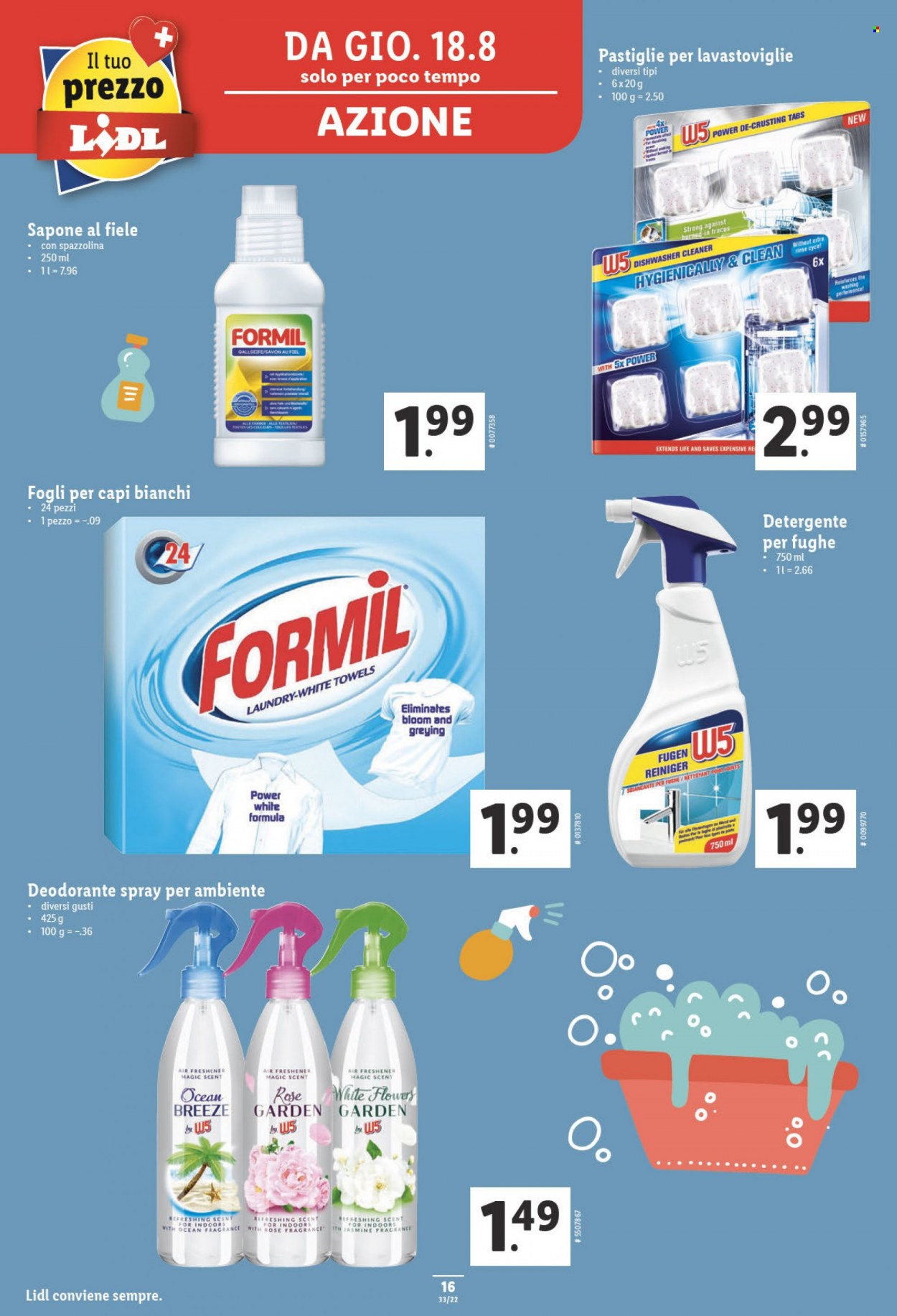 Prospekt Lidl - 18.8.2022 - 24.8.2022. Seite 16