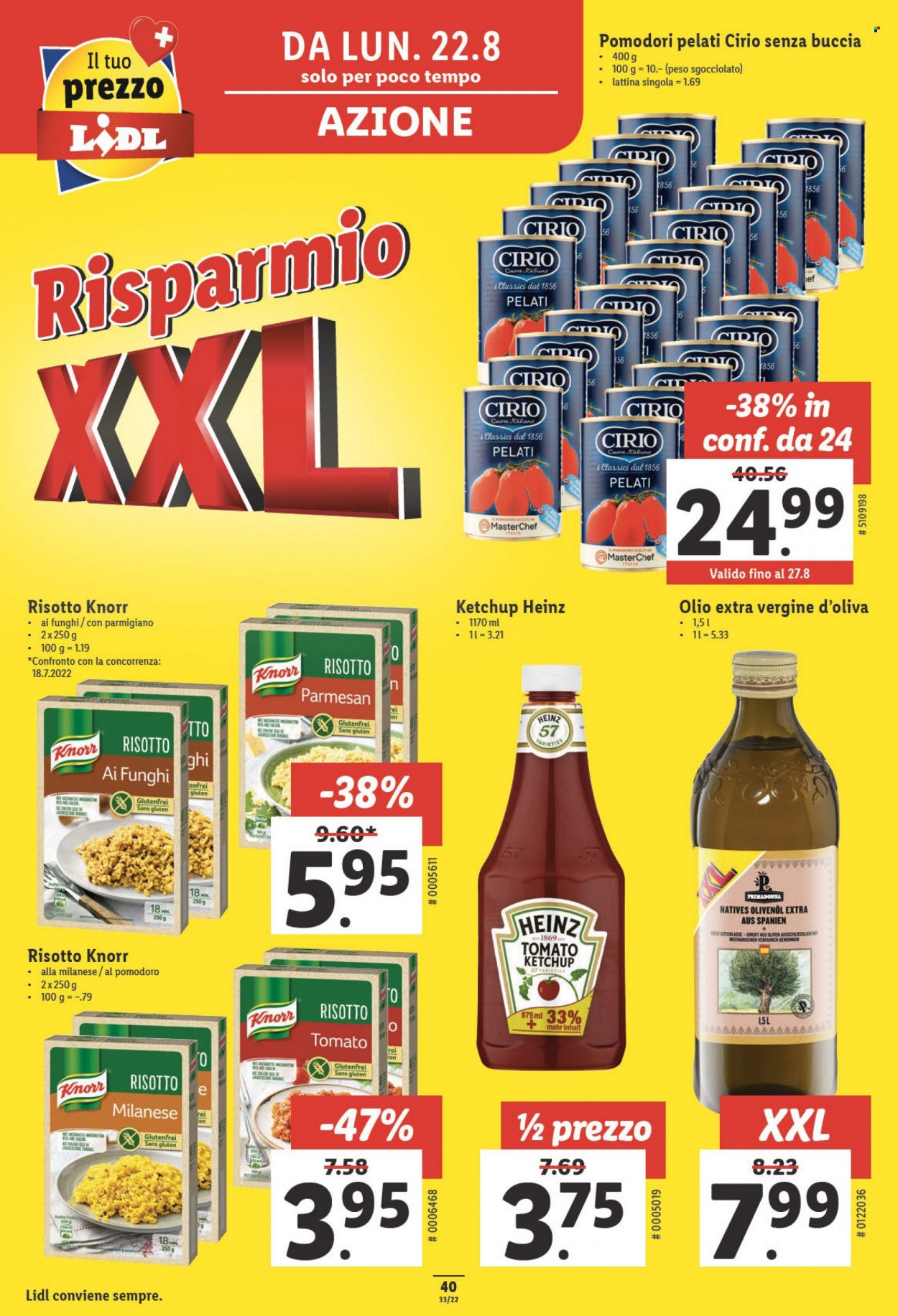 Prospekt Lidl - 18.8.2022 - 24.8.2022. Seite 40