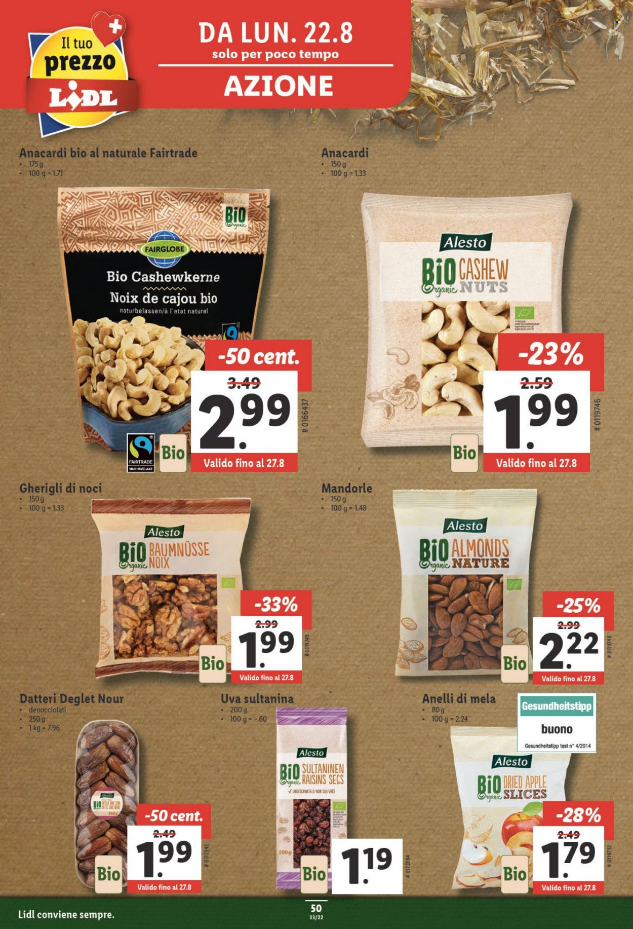 Prospekt Lidl - 18.8.2022 - 24.8.2022. Seite 50