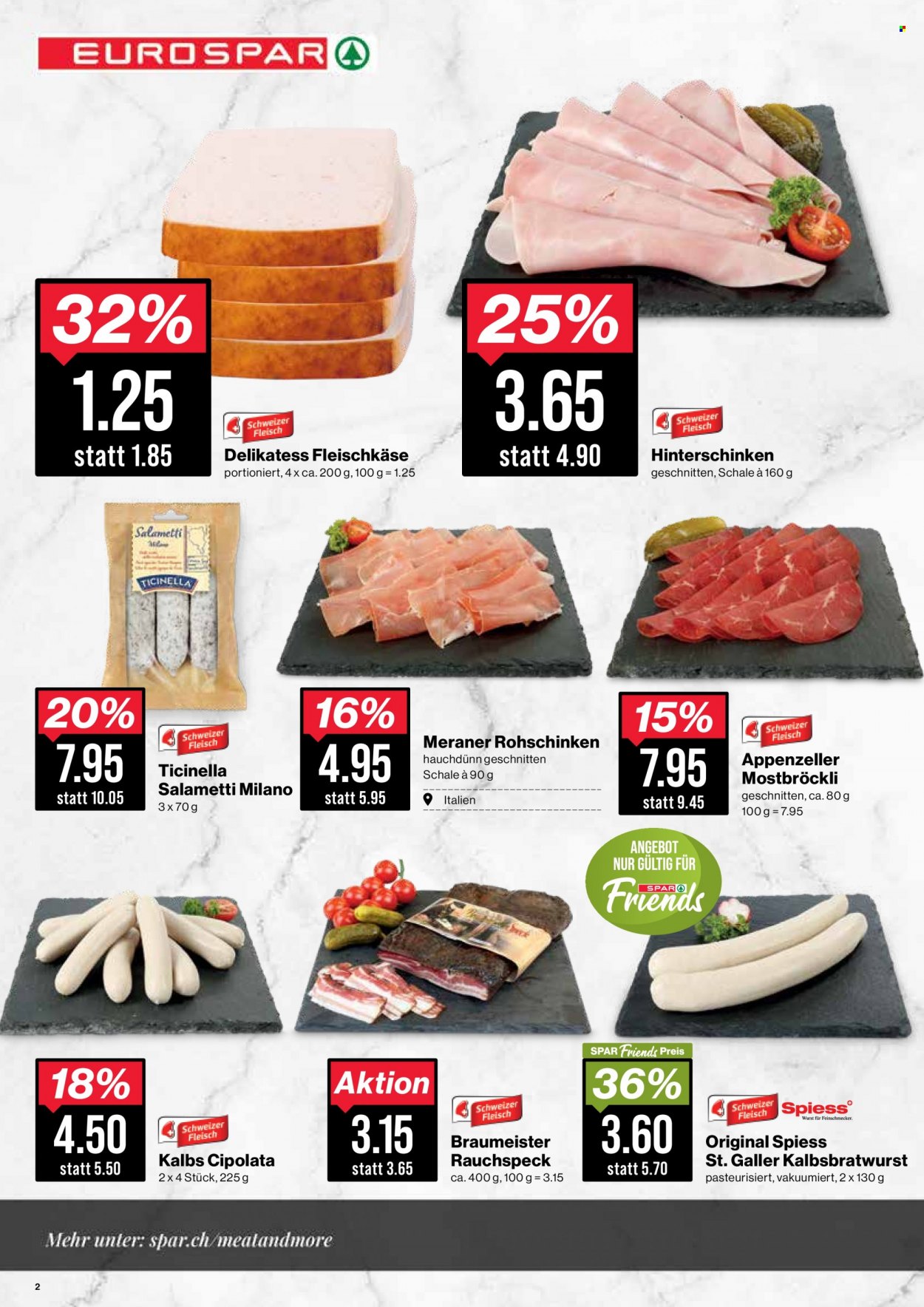 Prospekt SPAR - 16.8.2022 - 20.8.2022. Seite 2
