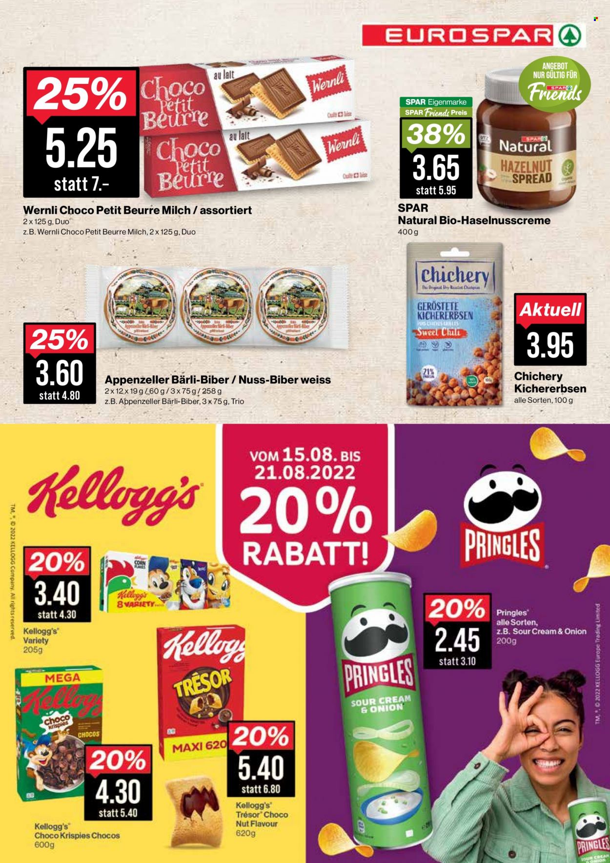 Prospekt SPAR - 16.8.2022 - 20.8.2022. Seite 15