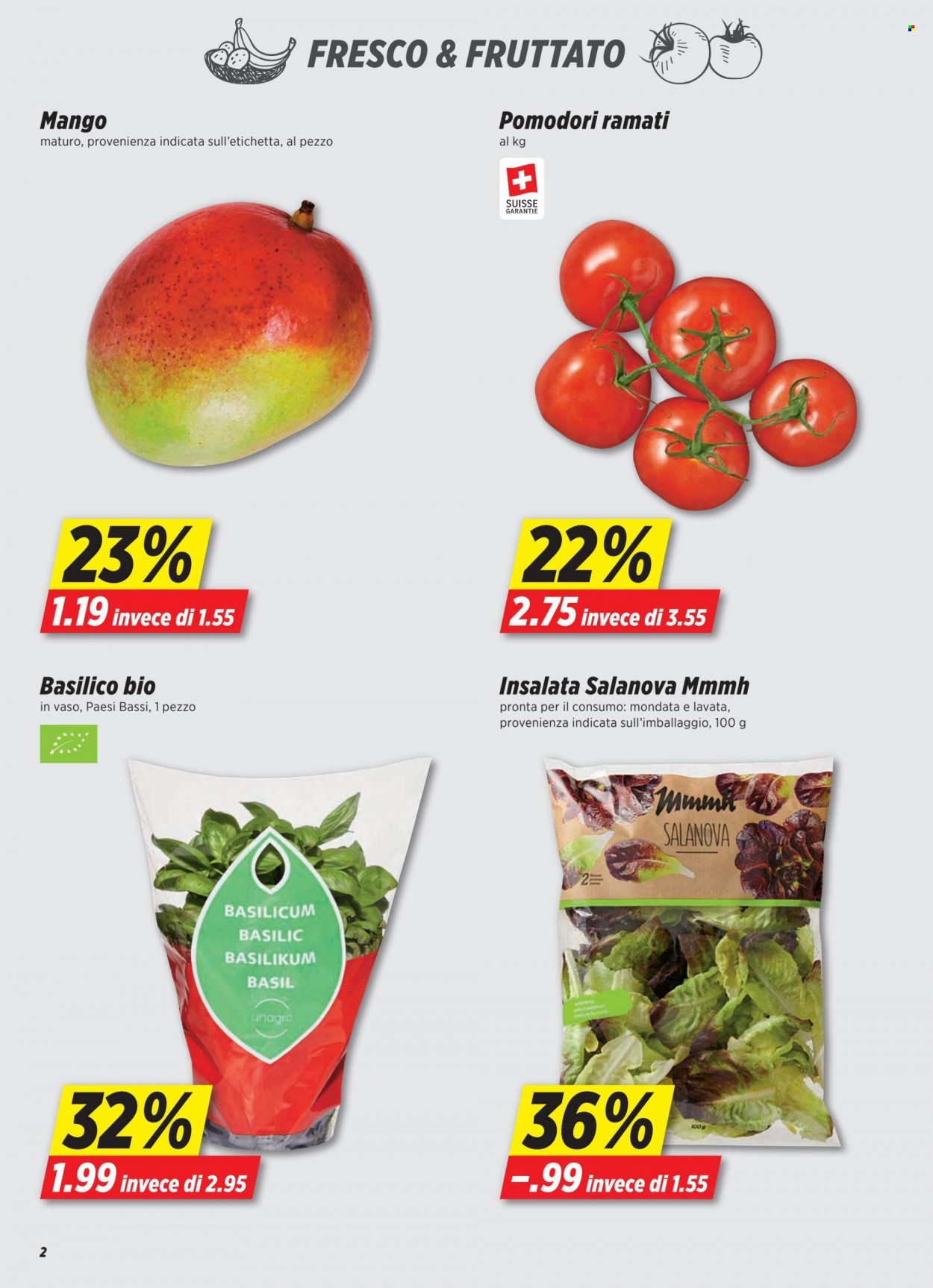 Volantino Denner - 16.8.2022 - 22.8.2022. Pagina 2