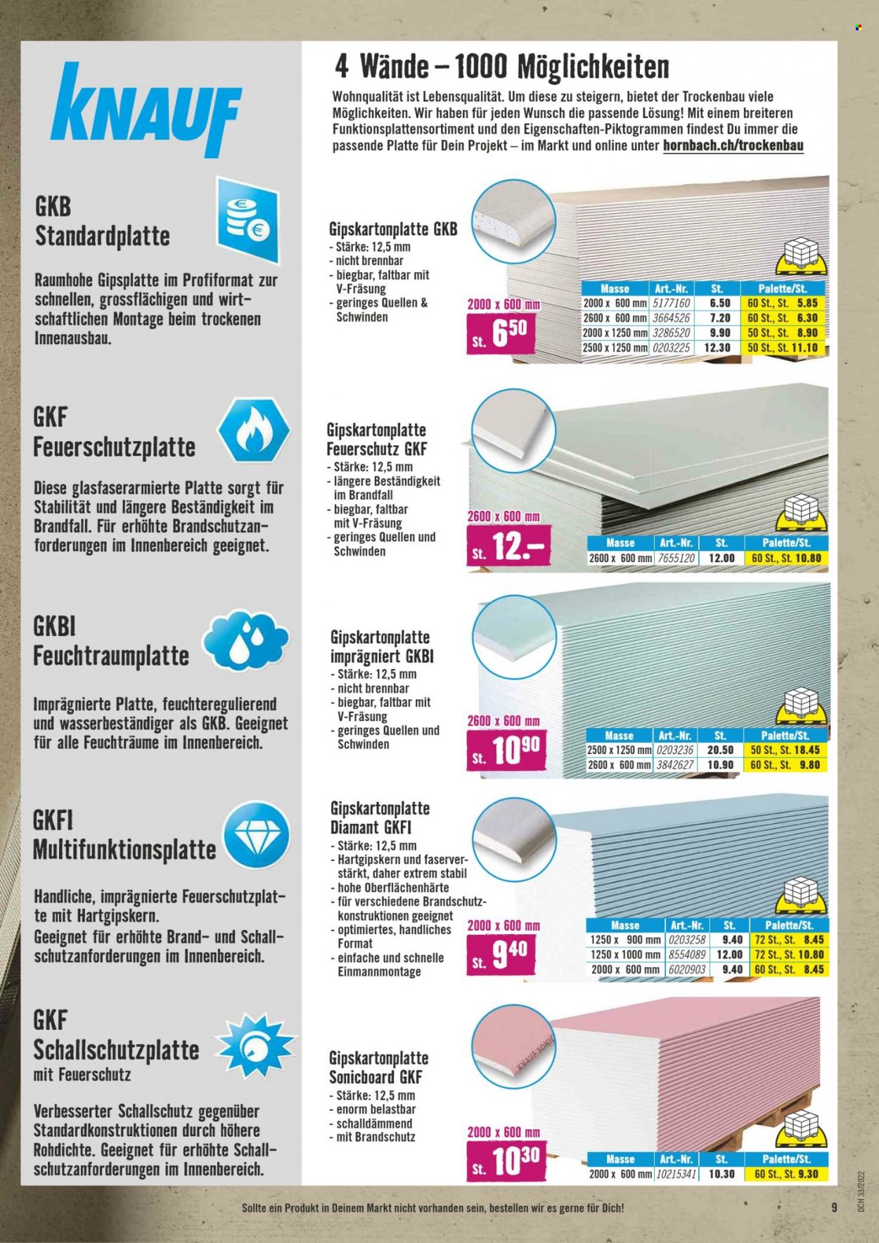 Catalogue Hornbach - 16.8.2022 - 15.9.2022. Page 9