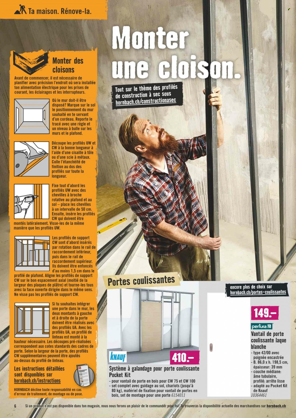 Volantino Hornbach - 16.8.2022 - 15.9.2022. Pagina 6