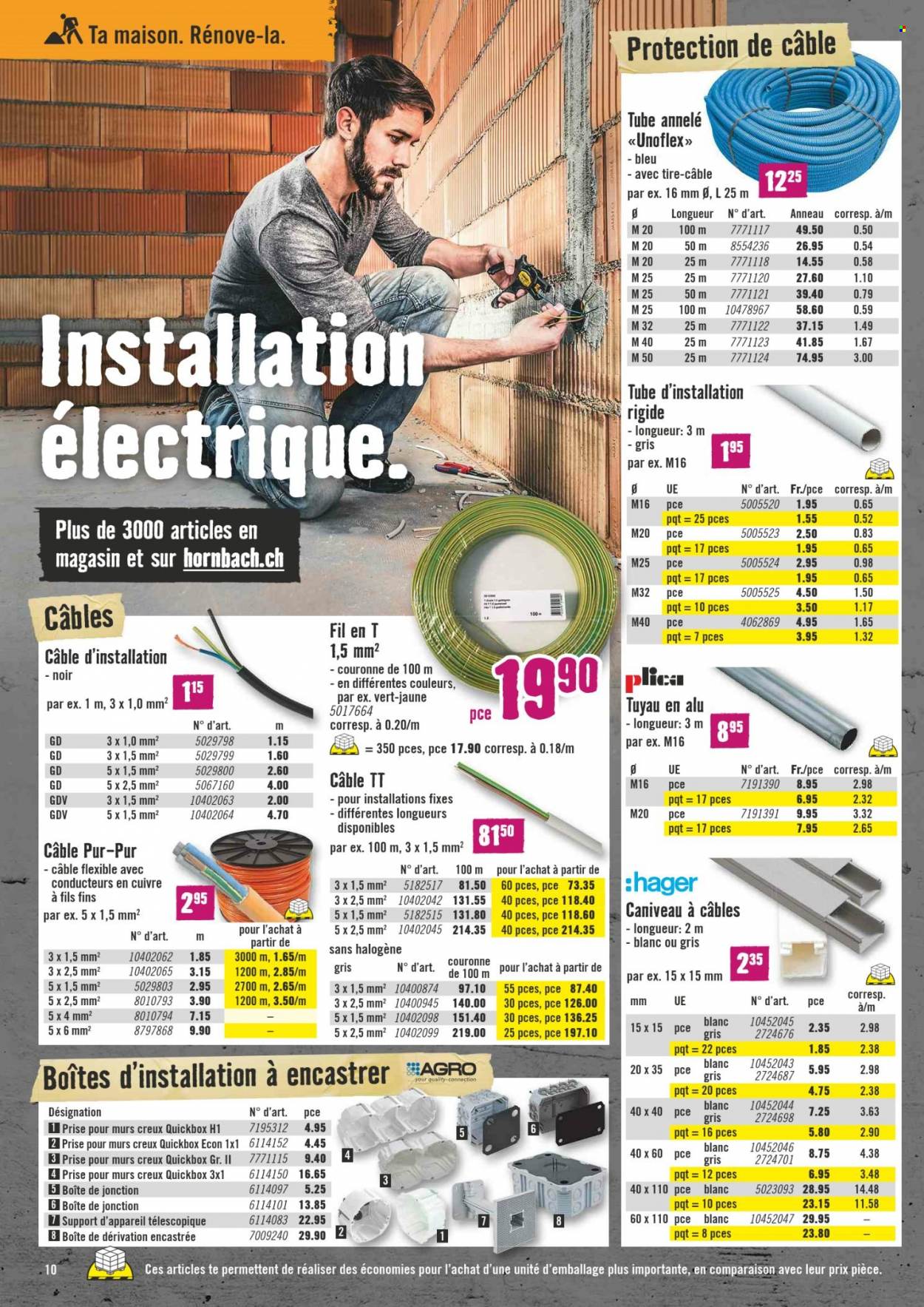 Volantino Hornbach - 16.8.2022 - 15.9.2022. Pagina 10