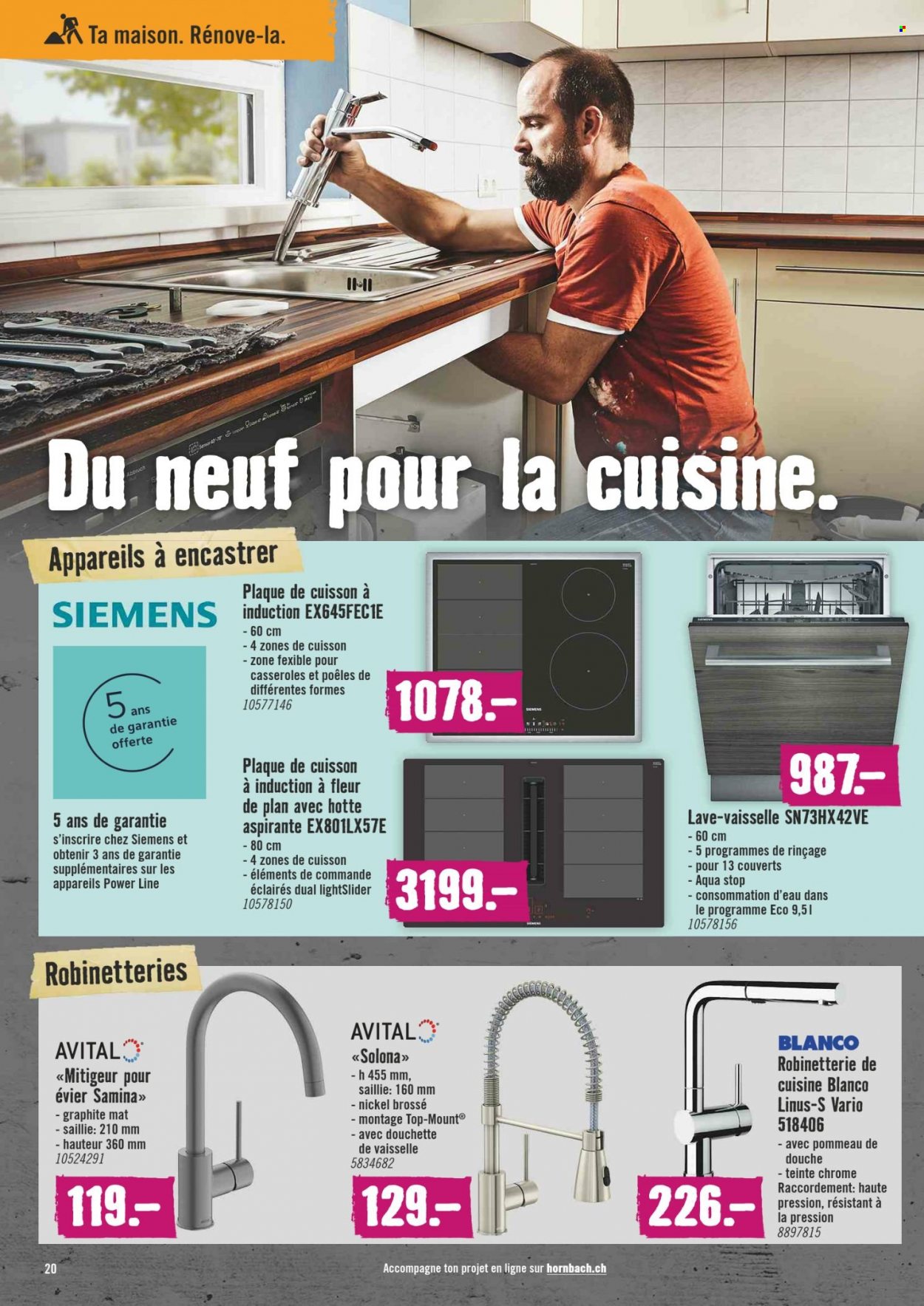 Volantino Hornbach - 16.8.2022 - 15.9.2022. Pagina 20