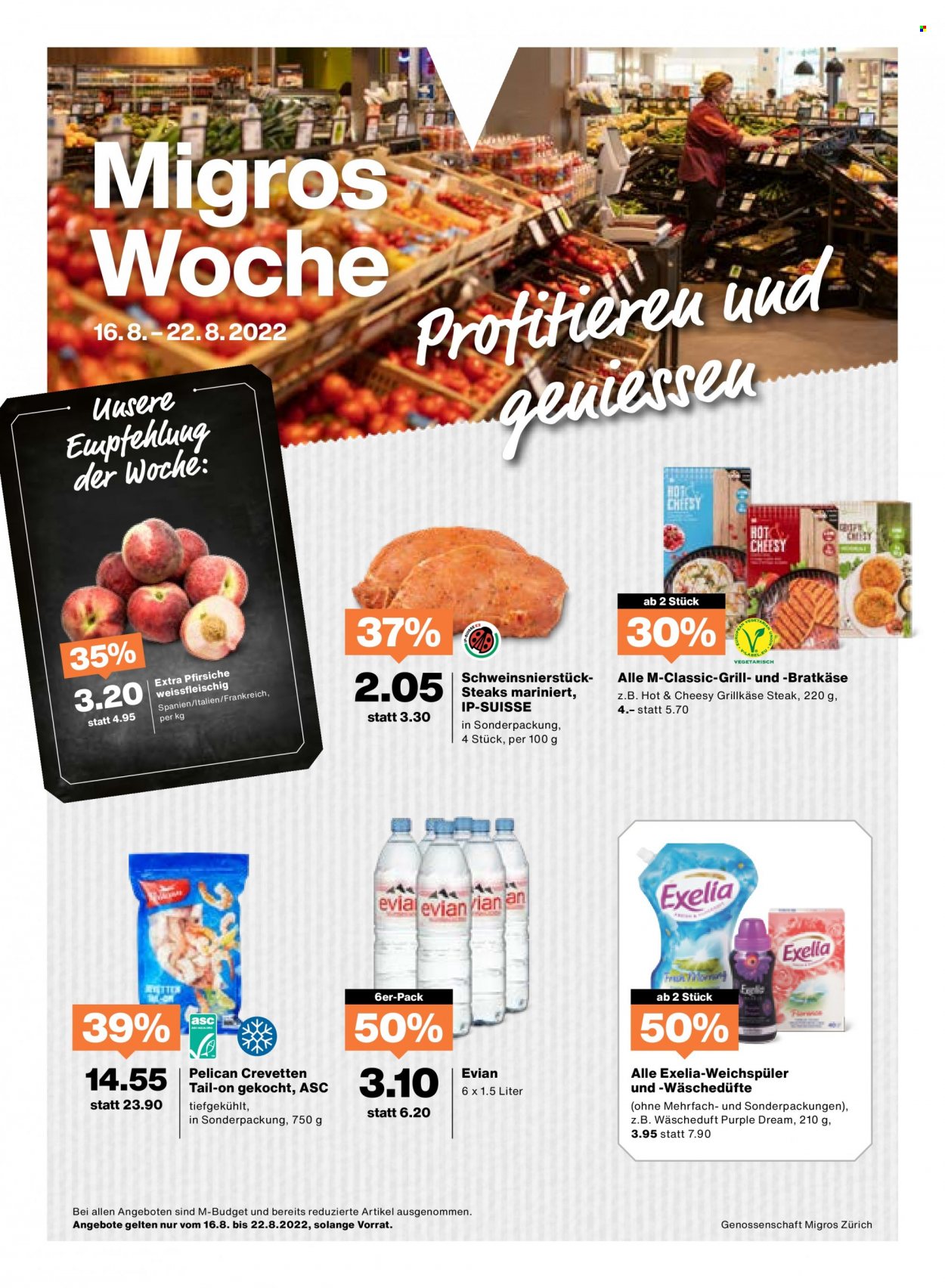 Volantino Migros - 16.8.2022 - 22.8.2022. Pagina 1