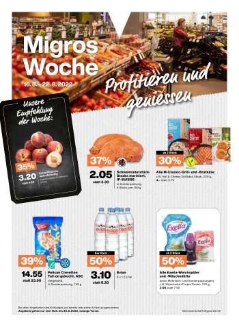 Prospekte Migros - 16.8.2022 - 22.8.2022.