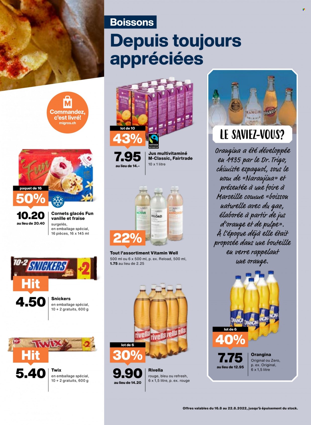 Prospekt Migros - 16.8.2022 - 22.8.2022. Seite 9