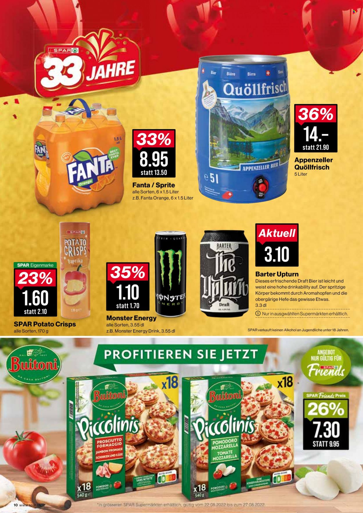 Volantino SPAR - 23.8.2022 - 27.8.2022. Pagina 10