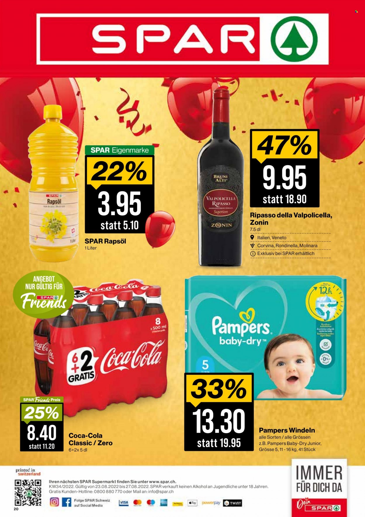 Volantino SPAR - 23.8.2022 - 27.8.2022. Pagina 20