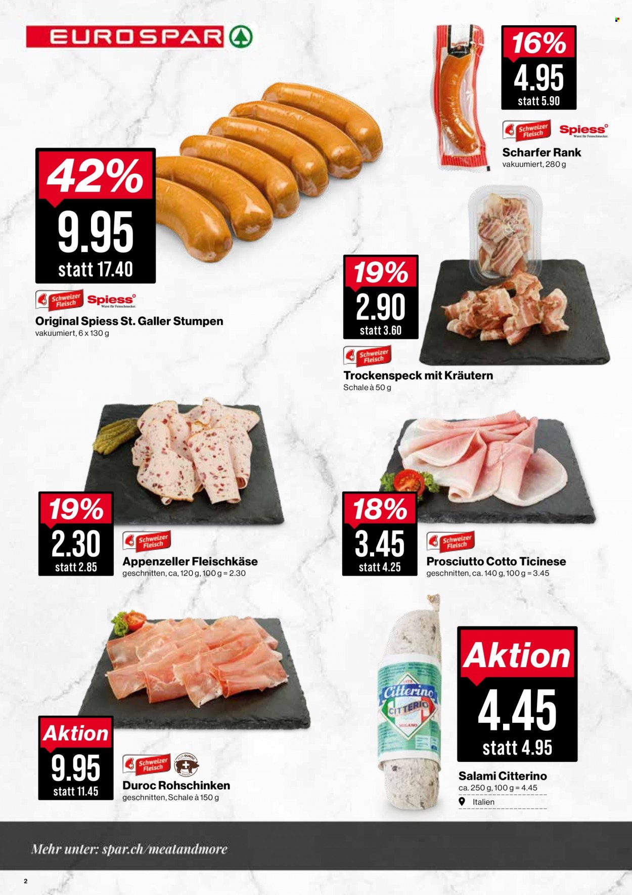 Prospekt SPAR - 23.8.2022 - 27.8.2022. Seite 2