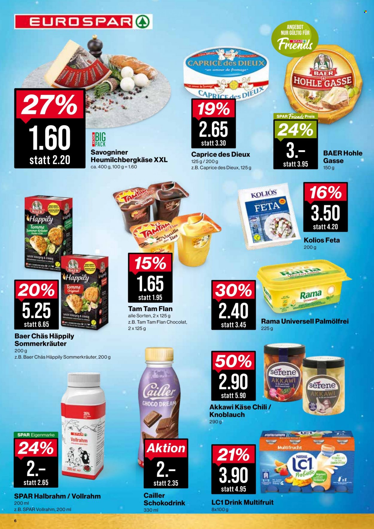 Prospekt SPAR - 23.8.2022 - 27.8.2022. Seite 6