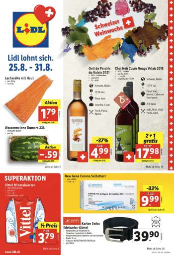 Catalogue Lidl - 25.8.2022 - 31.8.2022.