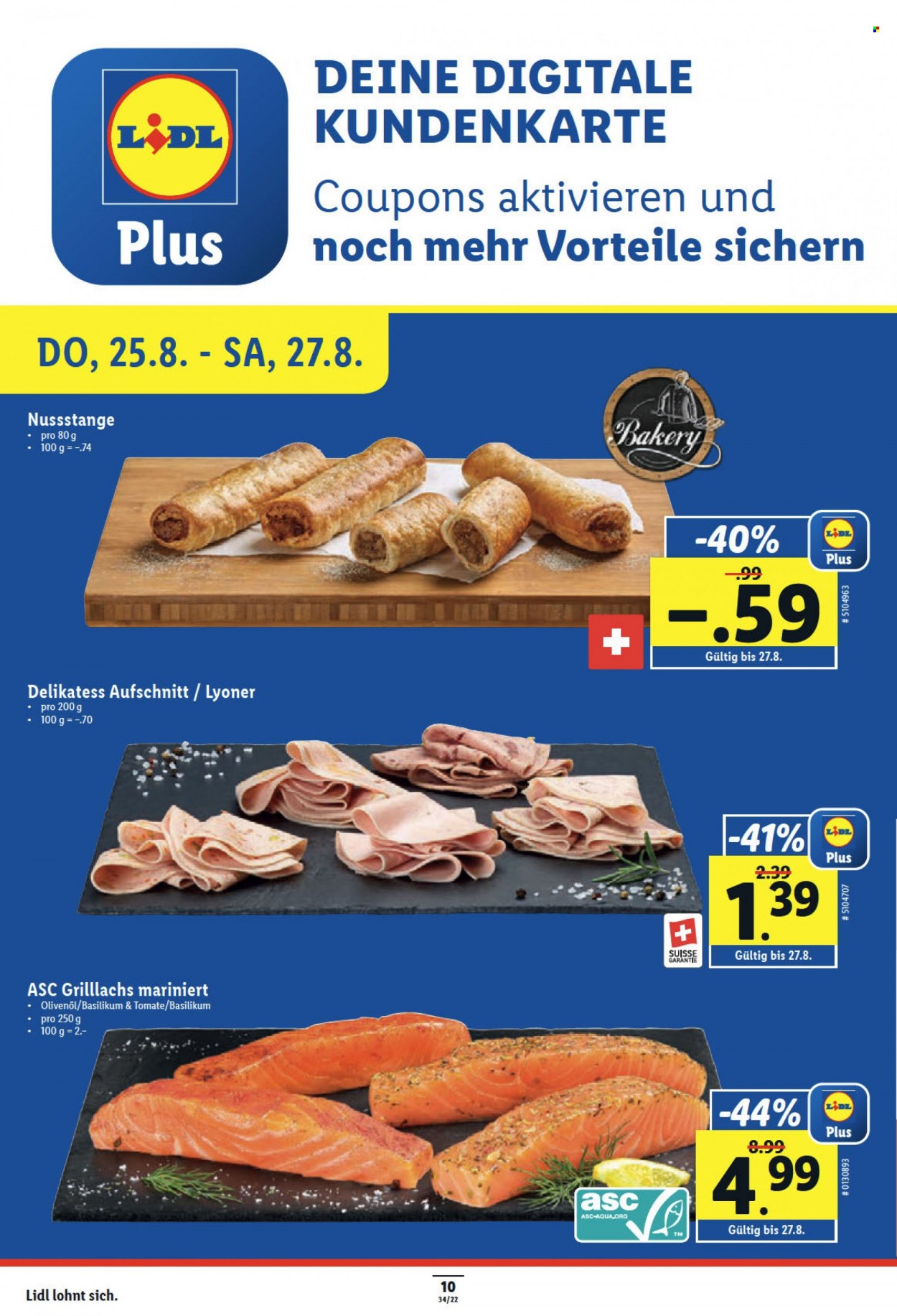 Prospekt Lidl - 25.8.2022 - 31.8.2022. Seite 10