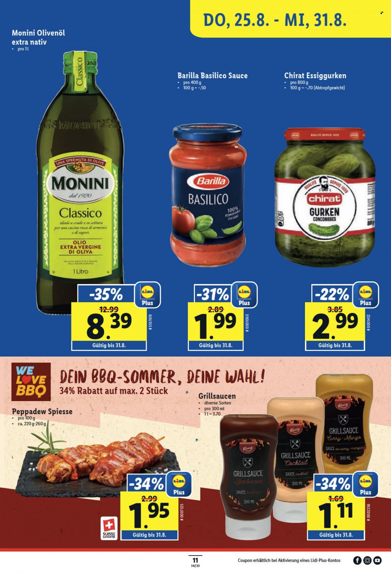 Prospekt Lidl - 25.8.2022 - 31.8.2022. Seite 11