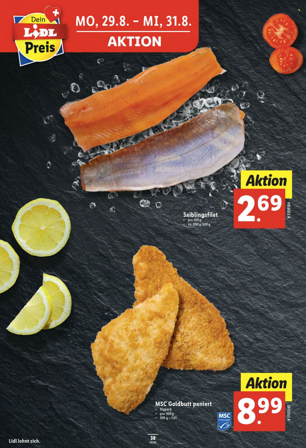 Prospekt Lidl - 25.8.2022 - 31.8.2022. Seite 38