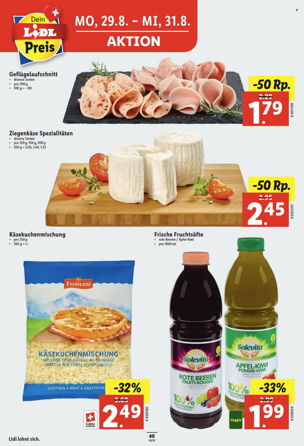 Prospekt Lidl - 25.8.2022 - 31.8.2022. Seite 40