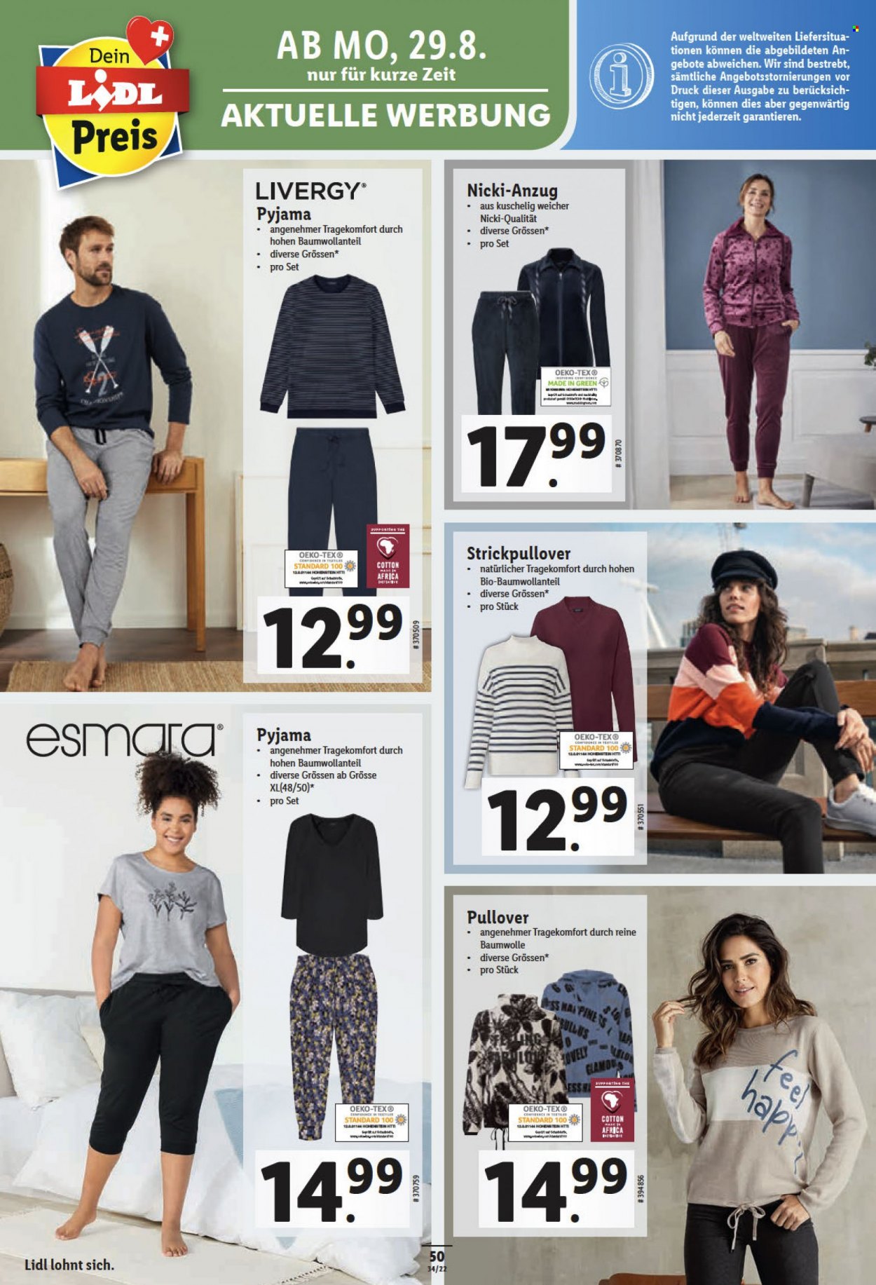 Prospekt Lidl - 25.8.2022 - 31.8.2022. Seite 50