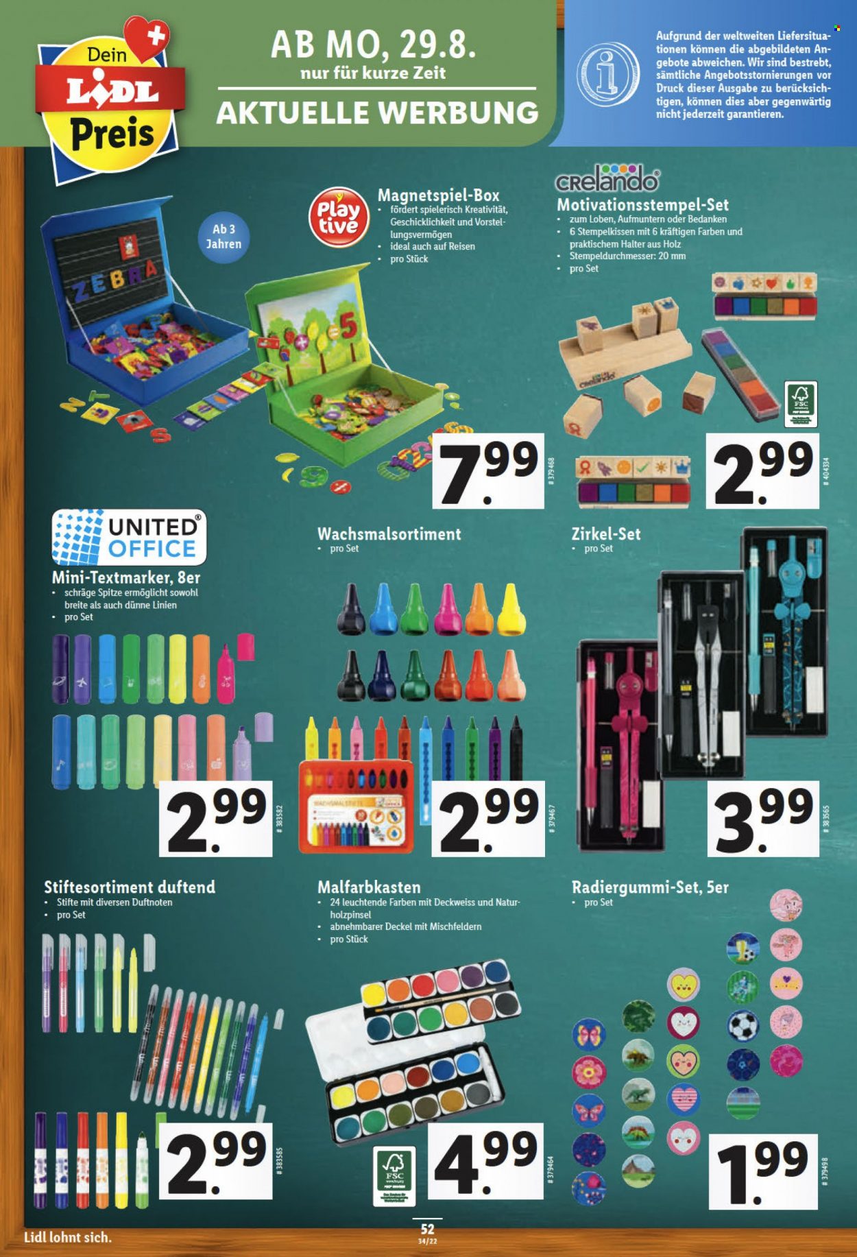 Prospekt Lidl - 25.8.2022 - 31.8.2022. Seite 52