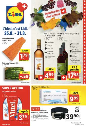 Catalogue Lidl - 25.8.2022 - 31.8.2022.