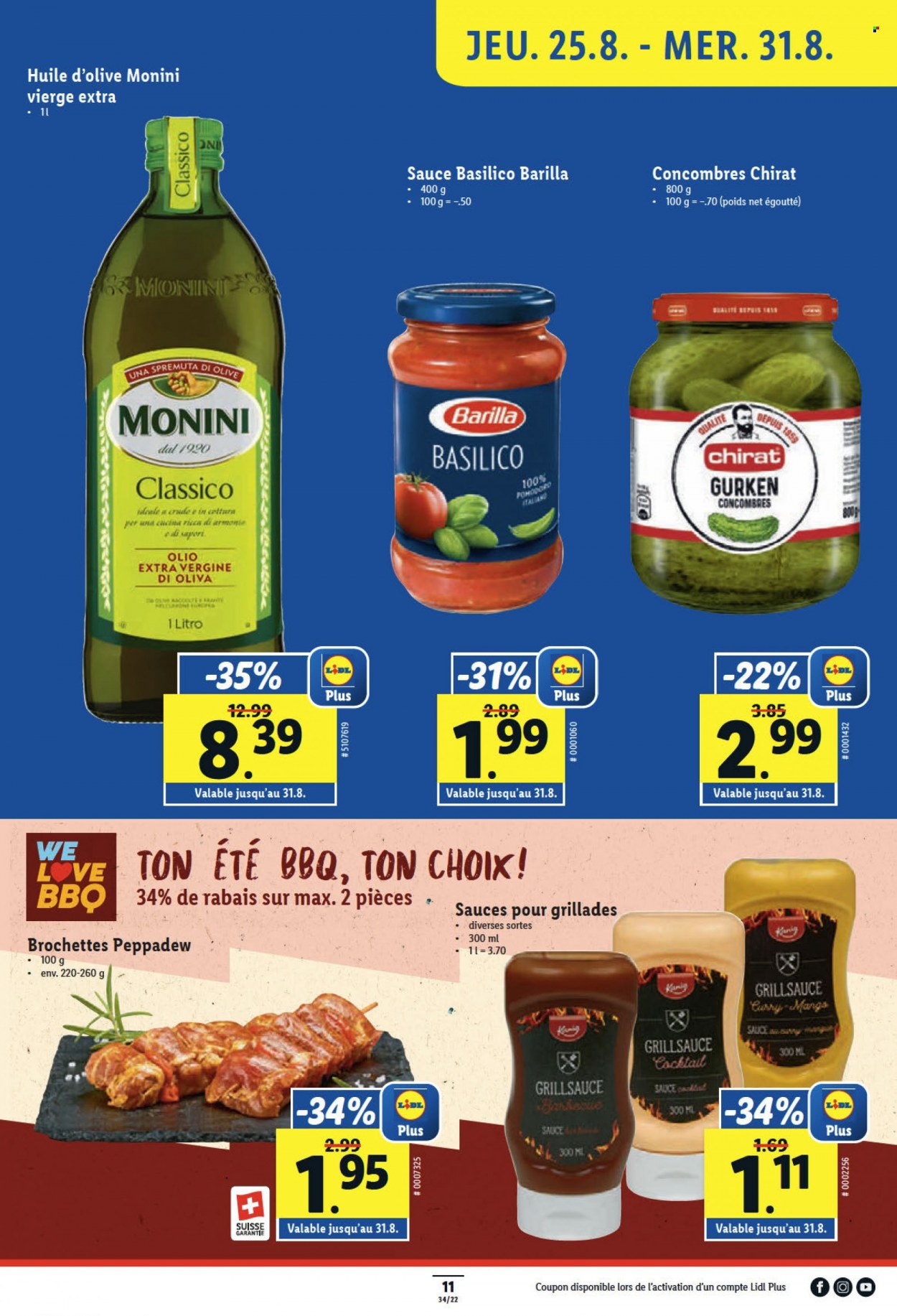 Prospekt Lidl - 25.8.2022 - 31.8.2022. Seite 11