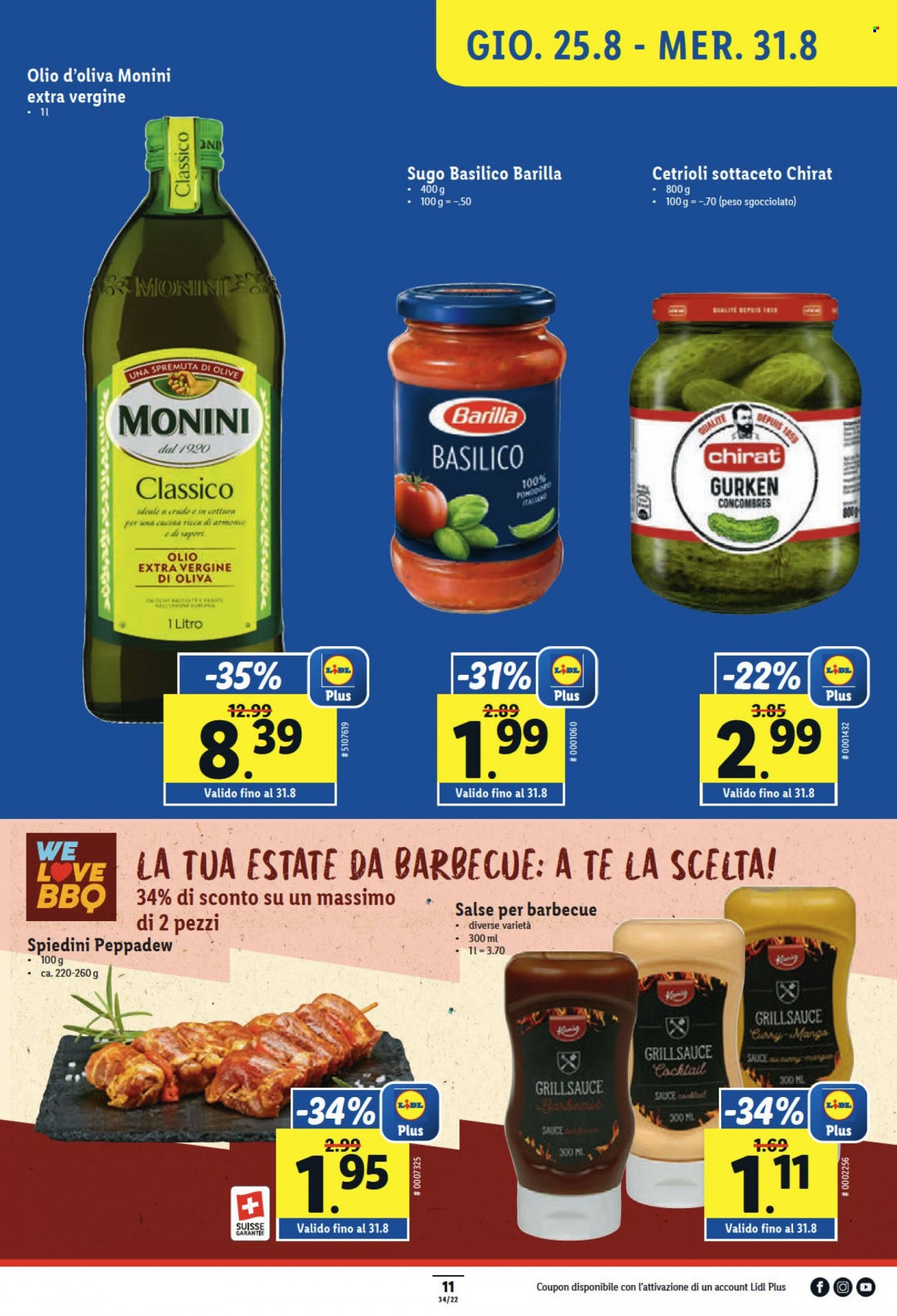 Prospekt Lidl - 25.8.2022 - 31.8.2022. Seite 11