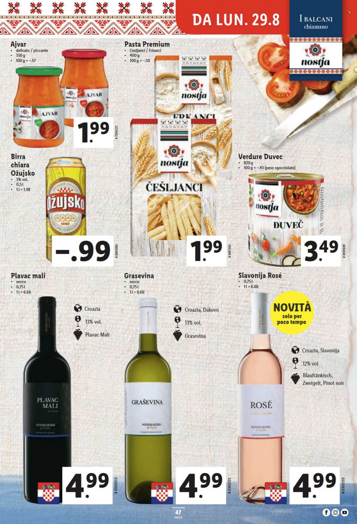 Prospekt Lidl - 25.8.2022 - 31.8.2022. Seite 47