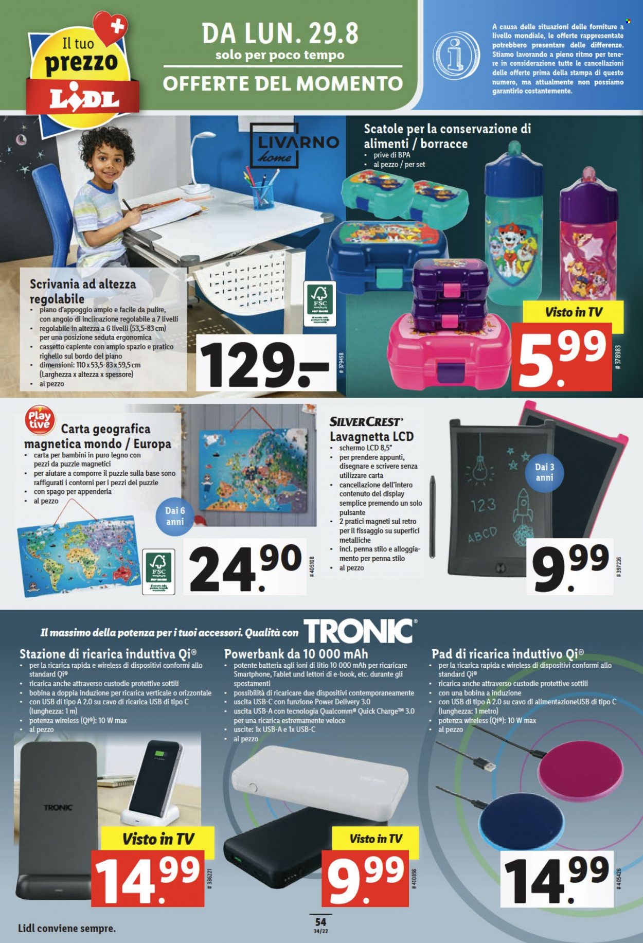 Prospekt Lidl - 25.8.2022 - 31.8.2022. Seite 54