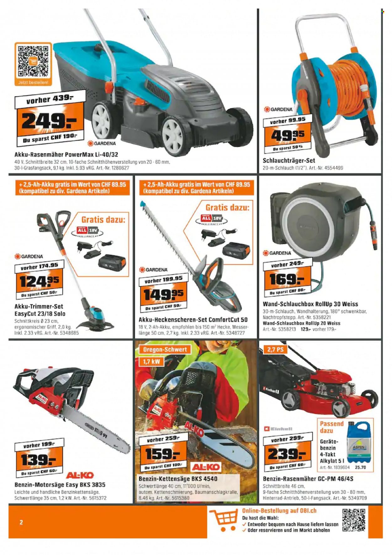 Catalogue OBI - 22.8.2022 - 3.9.2022. Page 2