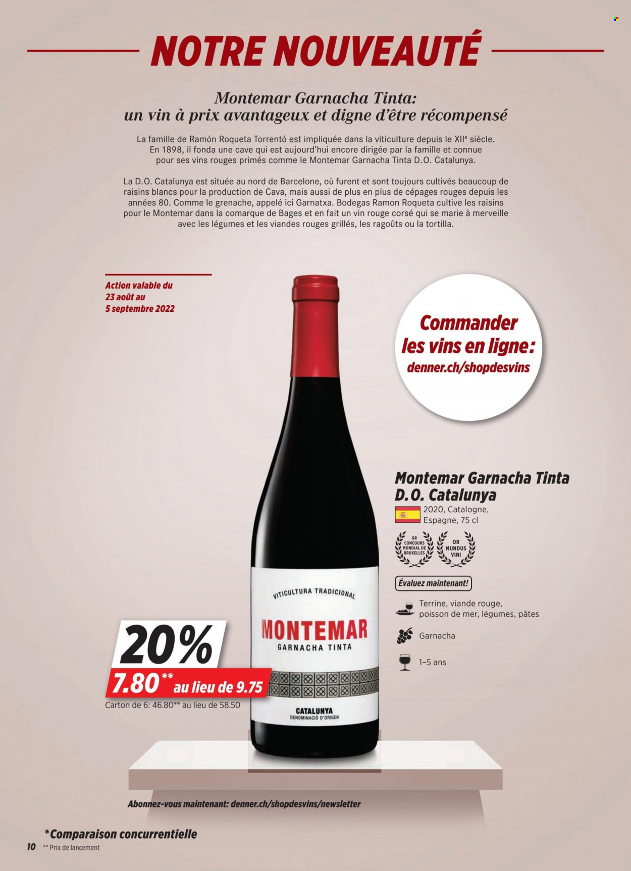Volantino Denner - 23.8.2022 - 29.8.2022. Pagina 10