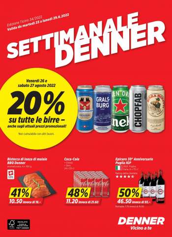 Volantino Denner - 23.8.2022 - 29.8.2022.