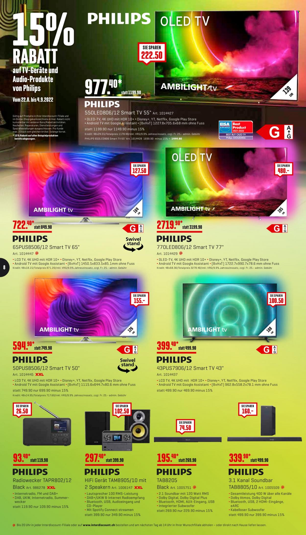 Catalogue Interdiscount - 22.8.2022 - 4.9.2022. Page 8