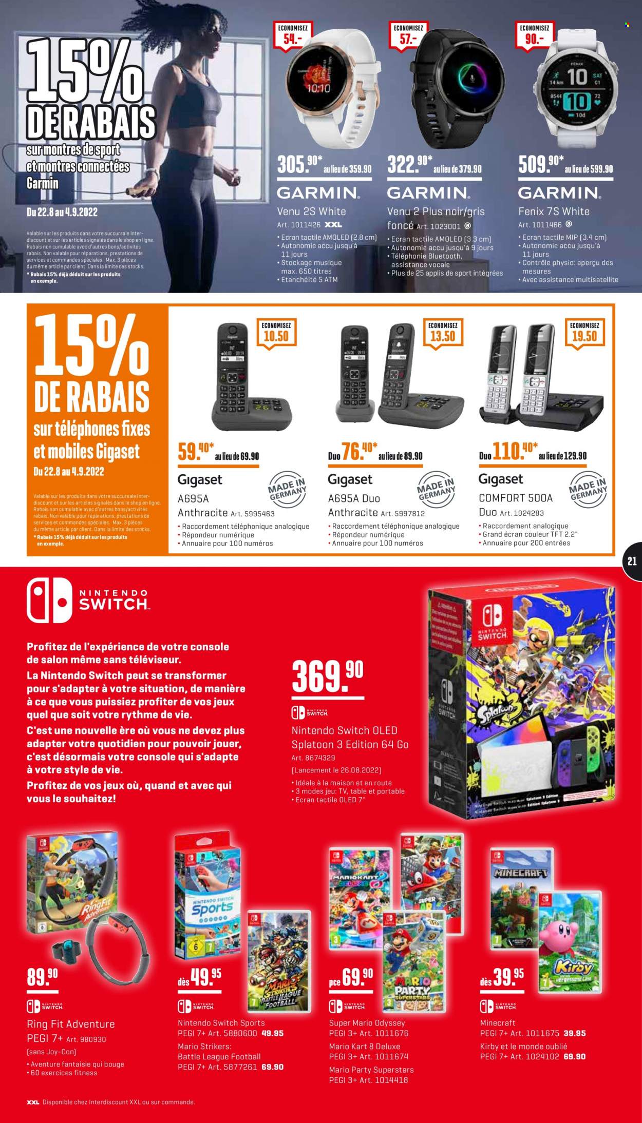 Catalogue Interdiscount - 22.8.2022 - 4.9.2022. Page 21