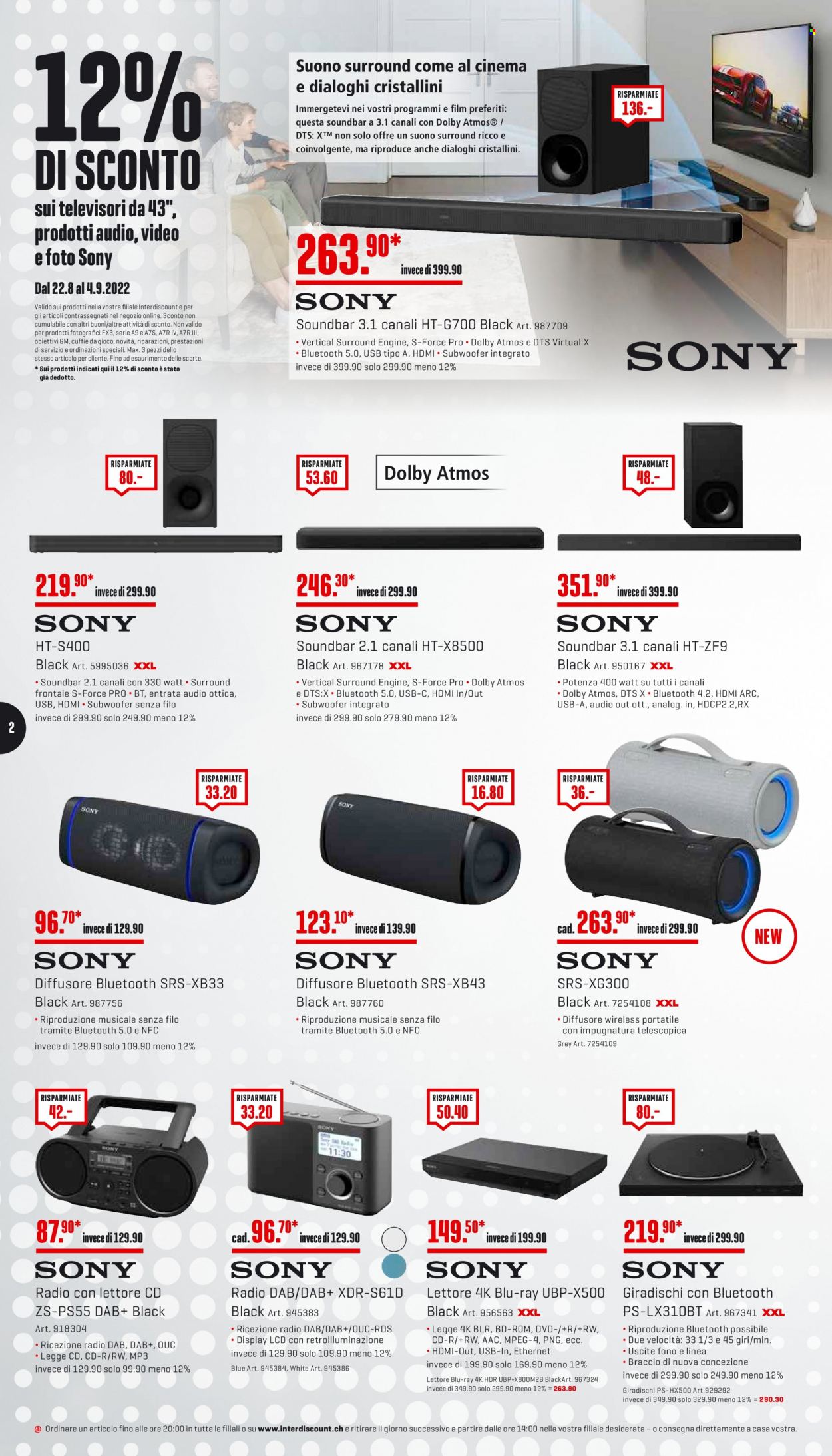 Catalogue Interdiscount - 22.8.2022 - 4.9.2022. Page 2