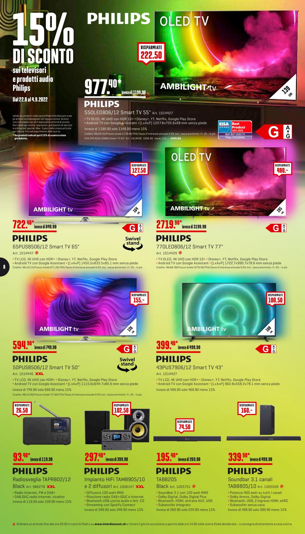 Catalogue Interdiscount - 22.8.2022 - 4.9.2022. Page 8