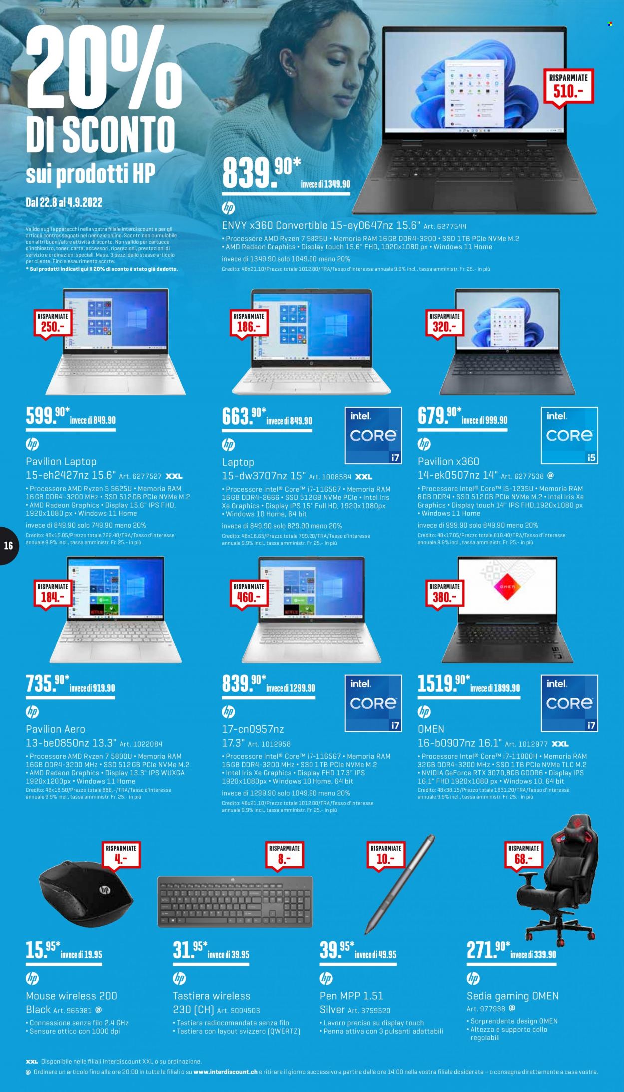 Catalogue Interdiscount - 22.8.2022 - 4.9.2022. Page 16