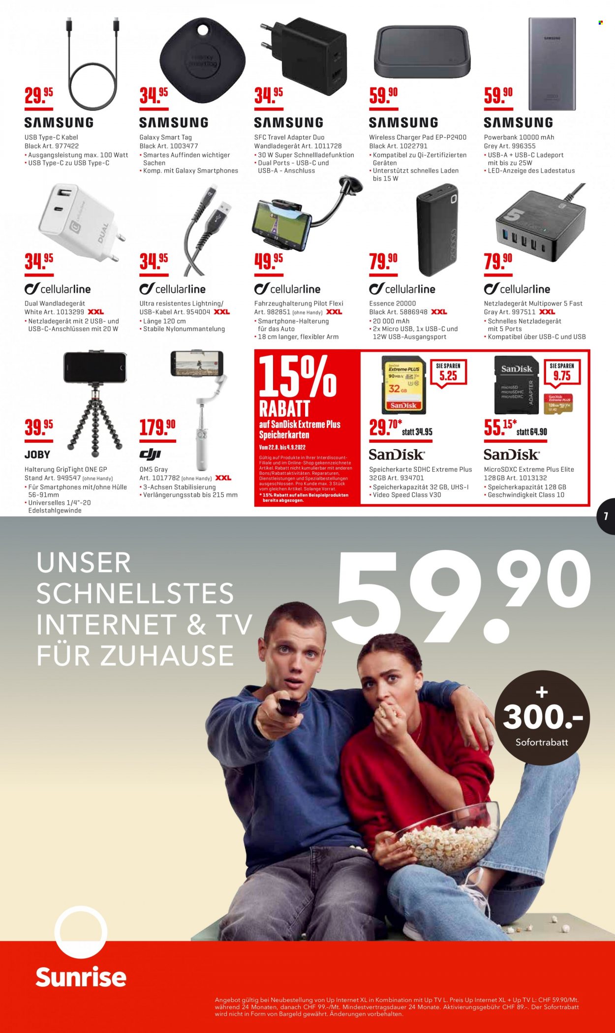 Volantino Interdiscount - 22.8.2022 - 4.9.2022. Pagina 7