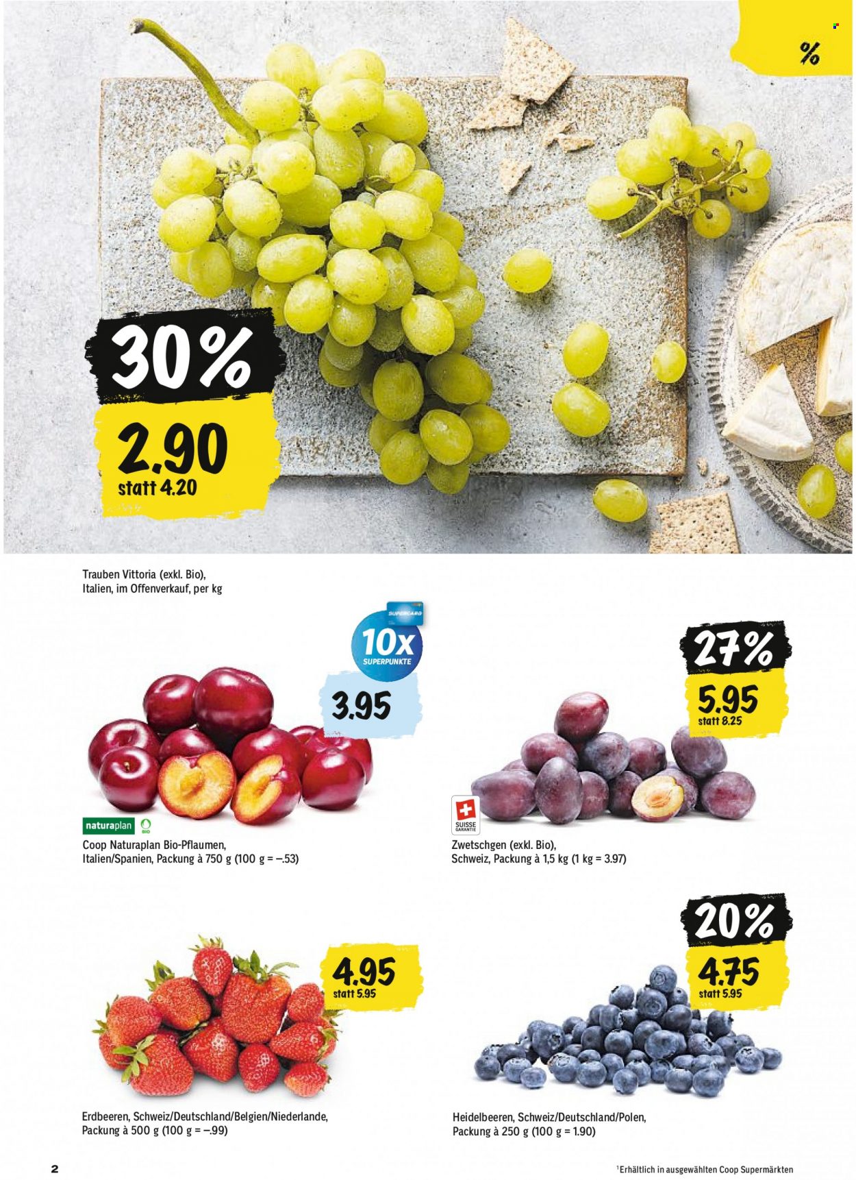 Prospekt Coop - 23.8.2022 - 28.8.2022. Seite 2