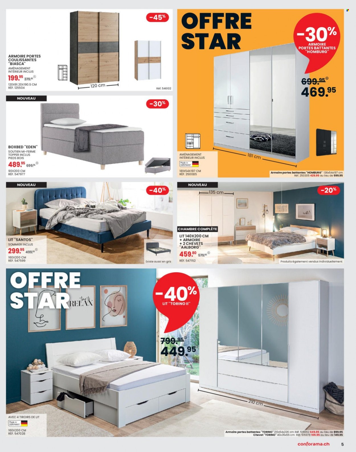 Volantino Conforama - 23.8.2022 - 5.9.2022. Pagina 5