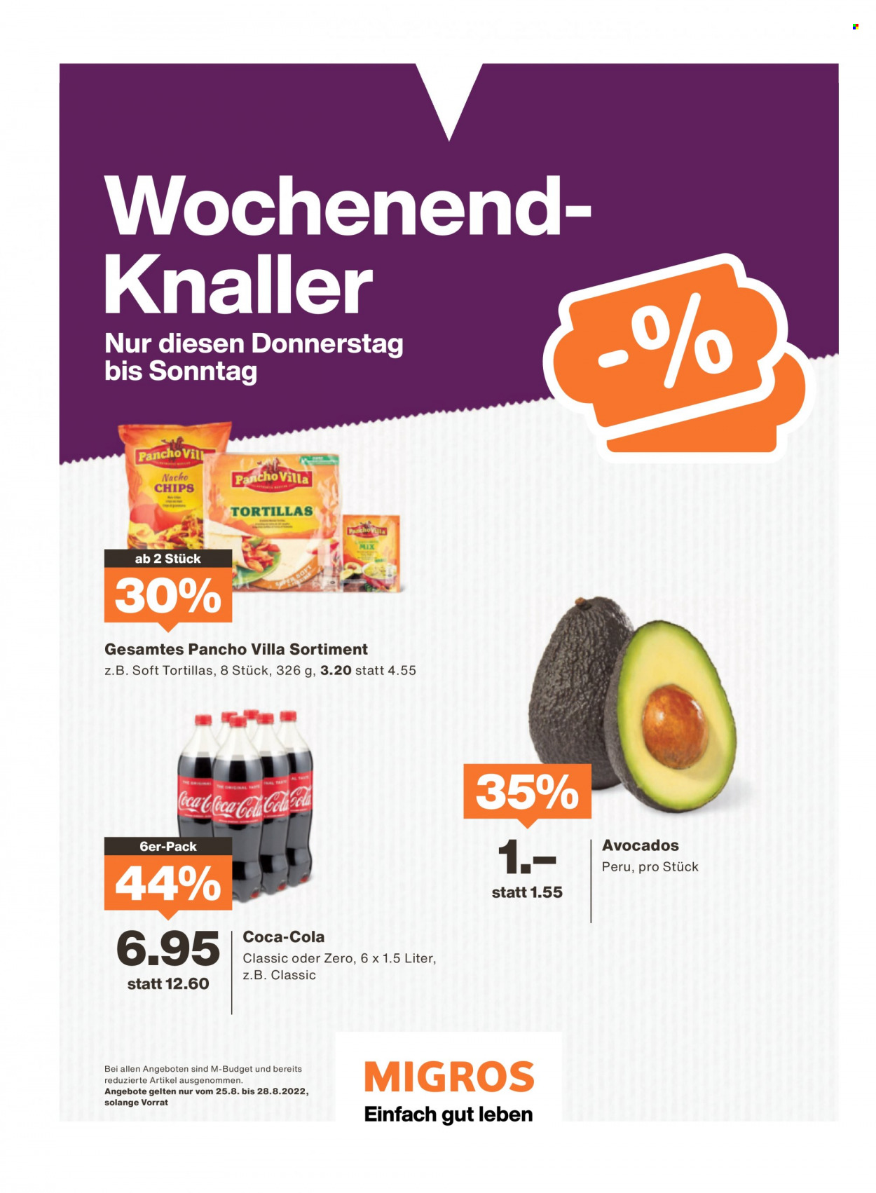 Prospekt Migros - 22.8.2022 - 28.8.2022. Seite 64