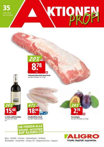 Catalogue ALIGRO - 29.8.2022 - 3.9.2022.