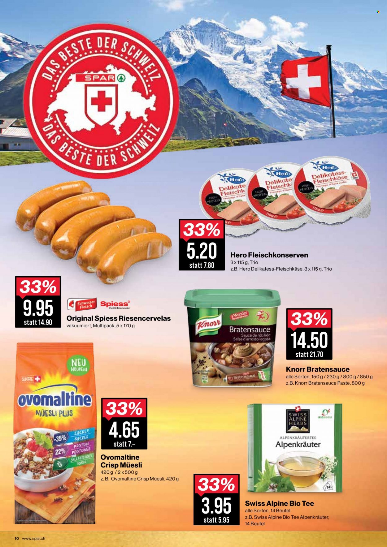 Volantino SPAR - 30.8.2022 - 3.9.2022. Pagina 10