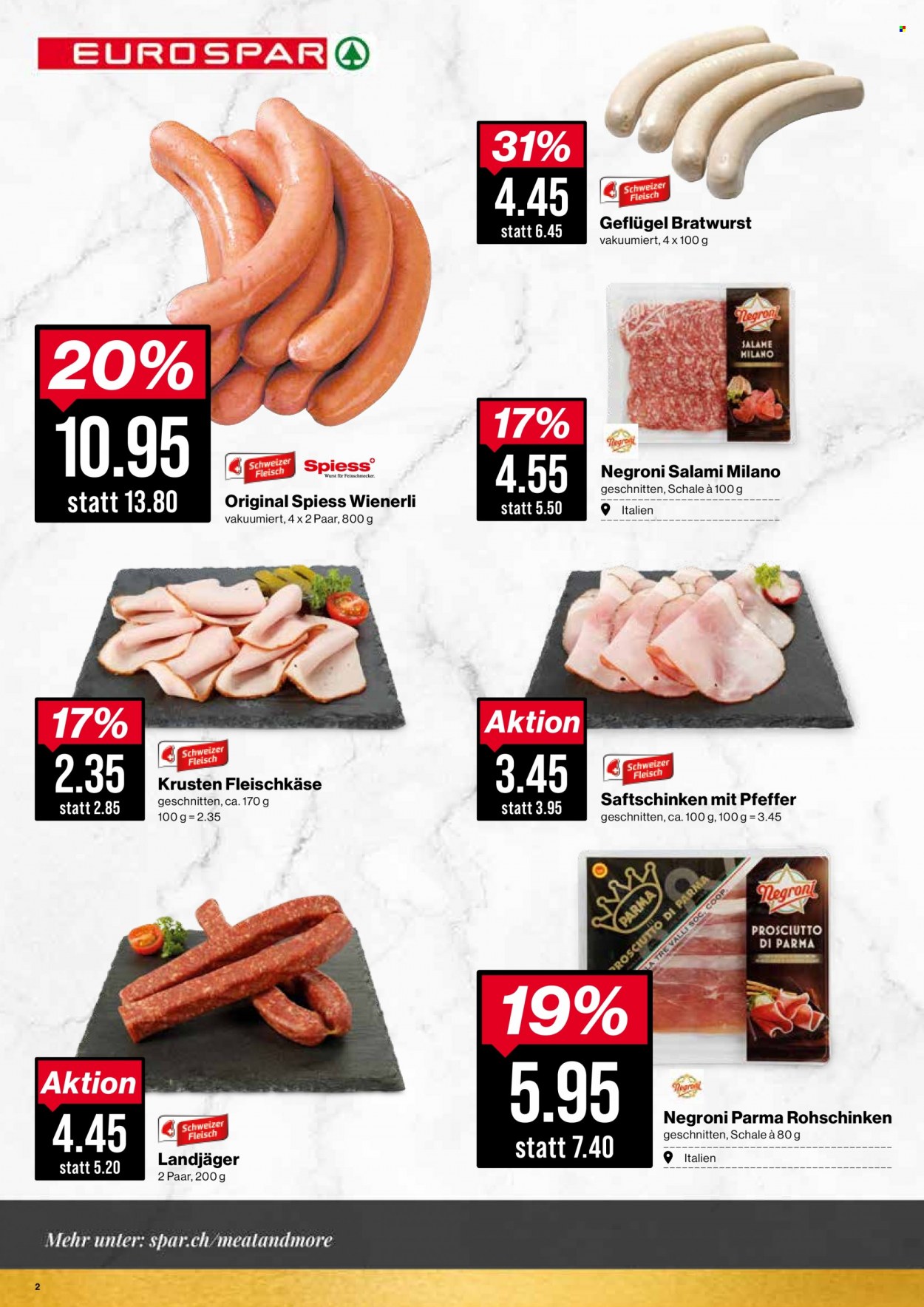 Prospekt SPAR - 30.8.2022 - 3.9.2022. Seite 2