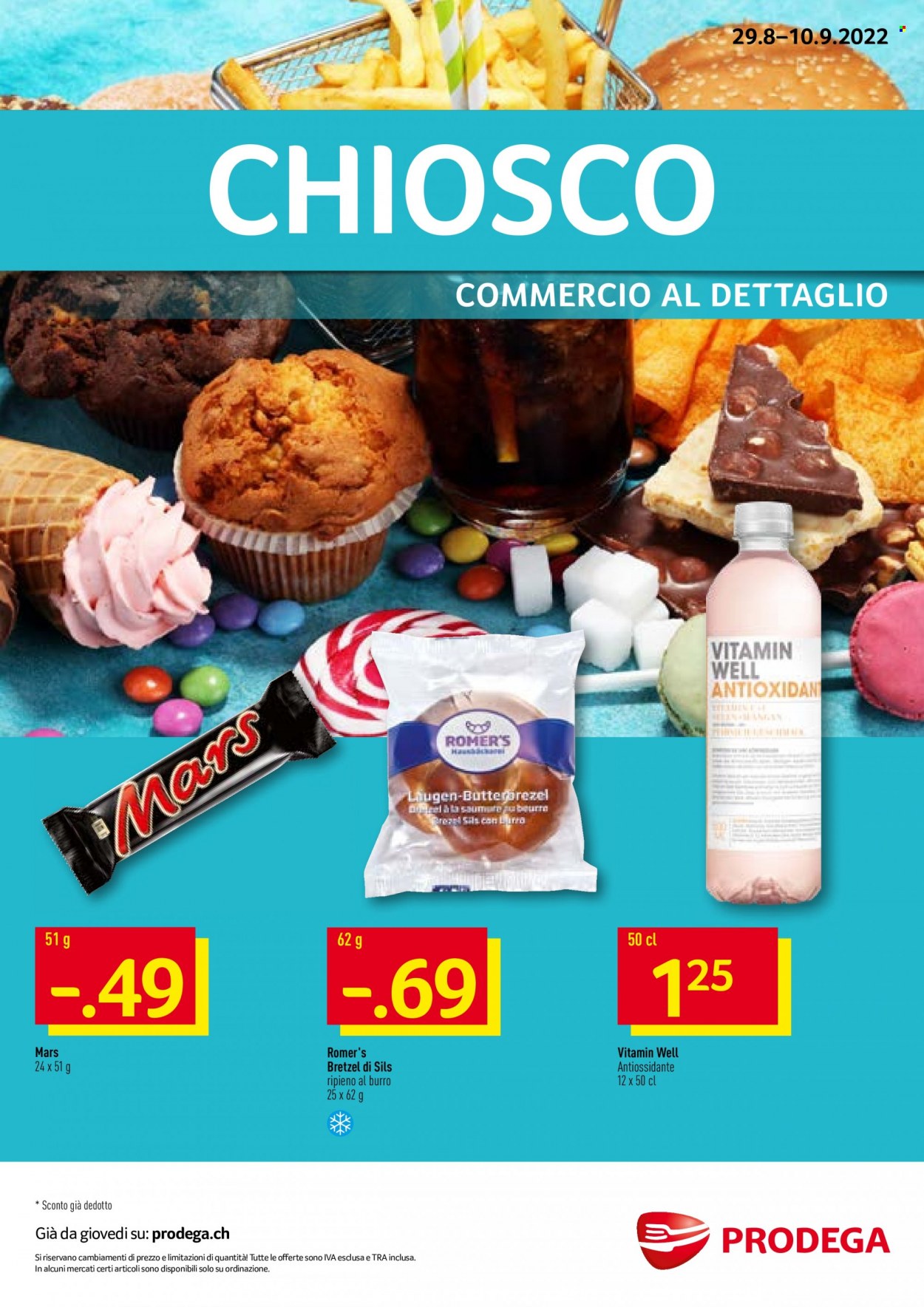 Volantino Prodega - 29.8.2022 - 10.9.2022. Pagina 1