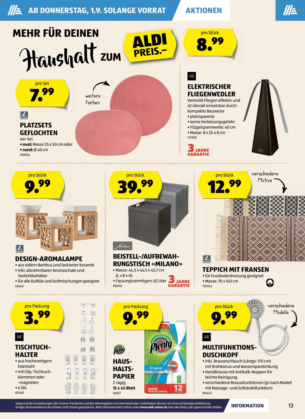 Volantino Aldi - 1.9.2022 - 7.9.2022. Pagina 13