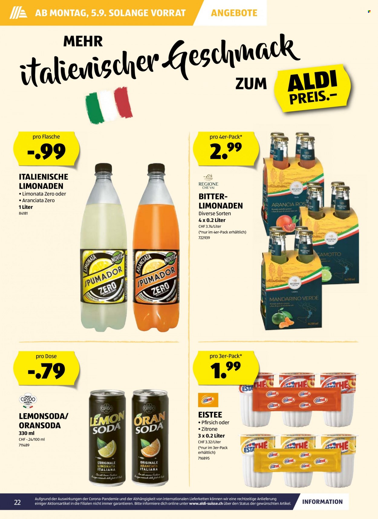 Volantino Aldi - 1.9.2022 - 7.9.2022. Pagina 22
