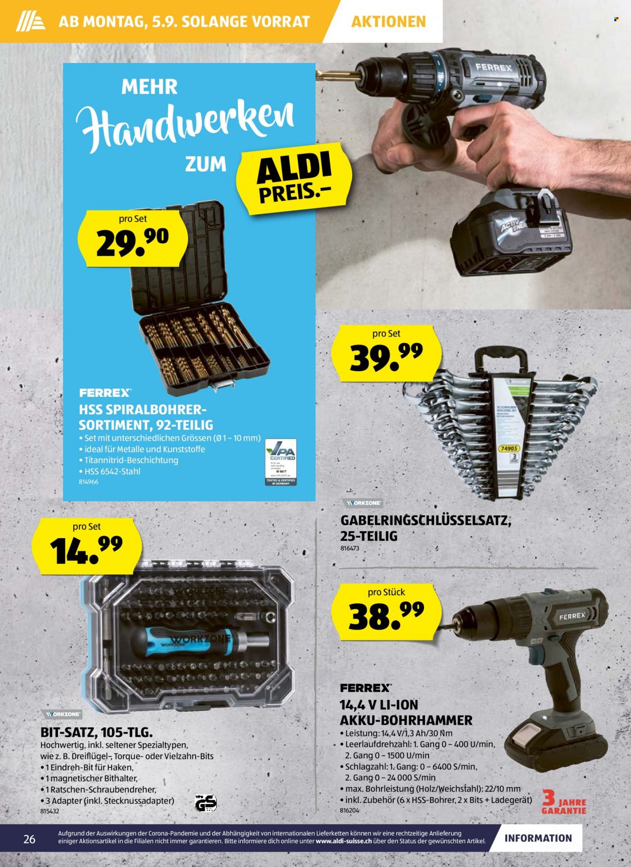 Volantino Aldi - 1.9.2022 - 7.9.2022. Pagina 26