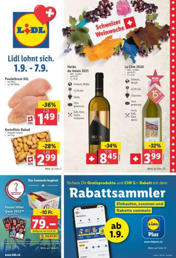 Catalogue Lidl - 1.9.2022 - 7.9.2022.